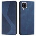 Étui Portefeuille Samsung Galaxy A22 4G - Business Style - Bleu