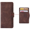 Étui Portefeuille HTC Desire 22 Pro - Série Cardholder - Marron