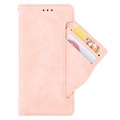 Étui Portefeuille HTC Desire 22 Pro - Série Cardholder - Rose