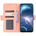 Étui Portefeuille HTC Desire 22 Pro - Série Cardholder - Rose