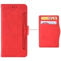 Étui Portefeuille HTC Desire 22 Pro - Série Cardholder - Rouge