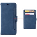 Étui Portefeuille Motorola Moto G22 - Série Cardholder - Bleu