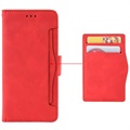 Étui Portefeuille Motorola Moto G22 - Série Cardholder - Rouge