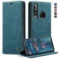 Étui Portefeuille Huawei P30 Lite Caseme Série 013 - Bleu