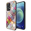 Coque Hybride OnePlus Nord CE 2 Lite 5G Checkered Pattern - Mandala Coloré