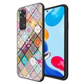 Coque Hybride Xiaomi Redmi Note 11/11S Checkered Pattern - Mandala Coloré