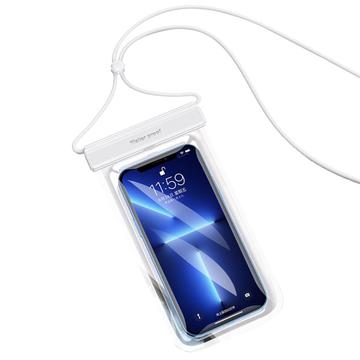 Étui étanche universel transparent IPX8/sac sec - 7" - Blanc