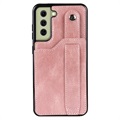 Coque TPU Revêtue avec RFID pour Samsung Galaxy S21 FE 5G - Rose Doré