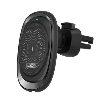 DUZZONA V1 Support de voiture magnétique pour chargeur sans fil Rotation à 360 degrés