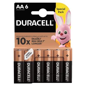 Piles Duracell Basic LR6/AA - 6 pièces