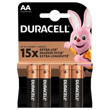 Piles Duracell DuraLock C&B LR6/AA - 4 Pcs.