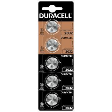 Pile bouton Duracell Mini CR2032 3V - 5 Pcs.