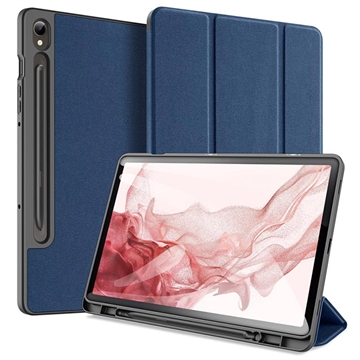 Étui à Rabat Samsung Galaxy Tab S9 Smart Tri-Fold Dux Ducis Domo - Bleu