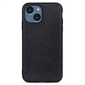 Coque iPhone 14 Max en Cuir Elegant - Noire