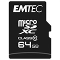 Emtec Classic Class 10 MicroSD Card - ECMSDM64GXC10CG - 64GB