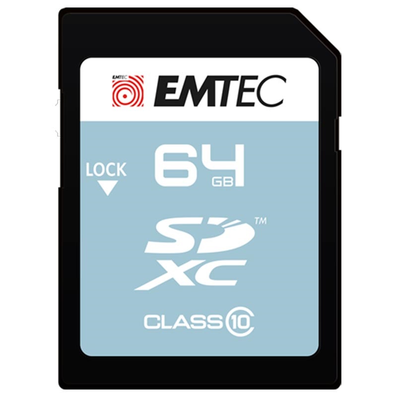  Carte  m moire SD  Emtec Classic Classe  10  ECMSD64GXC10CG 