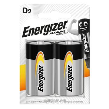 Piles alcalines Energizer Power LR20/D - 2 Pcs.