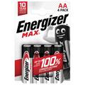 Piles alcalines Energizer Max LR6/AA - 4 Pcs.