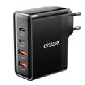 Essager ES-CD37 Chargeur rapide 100W - Prise EU - Noir