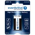 Pile alcaline EverActive Pro 6LR61/9V 550mAh