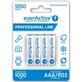 EverActive Professional Line EVHRL03-1050 Piles rechargeables AAA 1050mAh - 4 Pcs.