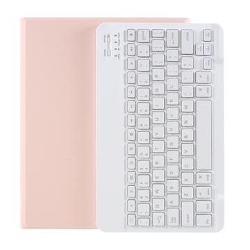 Étui Clavier Bluetooth pour iPad Air 2024/2022/2020 avec Fente pour Stylet - Rose