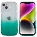 Coque iPhone 14 Plus en TPU Wavy Edge Gradient