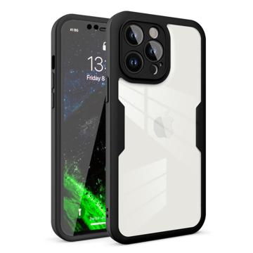 Coque Hybride iPhone 14 Pro Max Antichoc 360 - Noire