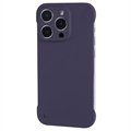 Coque iPhone 14 Pro Max en Plastique Sans Cadre - Violet Foncé