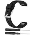 Bracelet Garmin Approach S60/S62 en Silicone Souple - Noir