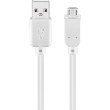 Goobay Micro USB Cable - 5m - White