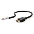 Câble HDMI 2.1 8K Ultra Haut Débit Goobay - 0.5m - Noir