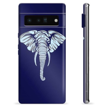 Coque Google Pixel 6 Pro en TPU - Éléphant