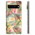 Coque Google Pixel 6 Pro en TPU - Fleurs Roses