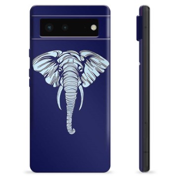 Coque Google Pixel 6 en TPU - Éléphant