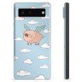 Coque Google Pixel 6 en TPU - Cochon Volant