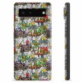 Coque Google Pixel 6 en TPU - Graffiti