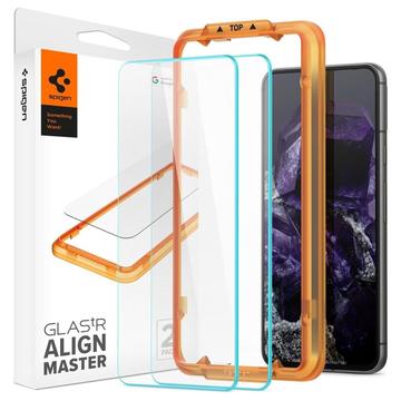 Protecteur d\'Écran Google Pixel 8 Spigen ALM Glas.tR - 2 Pièces