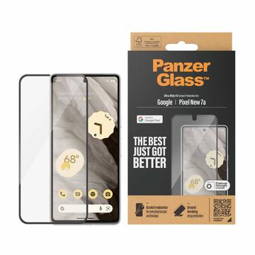 Protecteur d\'Écran Google Pixel 8a PanzerGlass Ultra-Wide Fit - Bord Noir