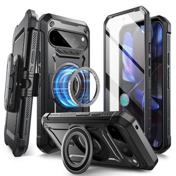 Coque Google Pixel 9/9 Pro Supcase Unicorn Beetle Pro Mag - Compatible MagSafe - Noir