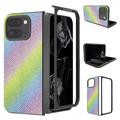 Coque hybride Google Pixel 9 Pro Fold Texture Strass