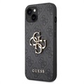 Coque Hybride iPhone 14 Guess 4G Big Metal Logo - Noire