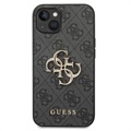 Coque Hybride iPhone 14 Guess 4G Big Metal Logo - Noire