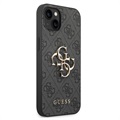 Coque Hybride iPhone 14 Guess 4G Big Metal Logo - Noire