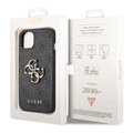 Coque Hybride iPhone 14 Guess 4G Big Metal Logo - Noire