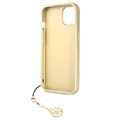 Coque Hybride iPhone 13 Guess 4G Charms Collection - Grise