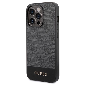 Coque Hybride iPhone 13 Pro Max Guess 4G Stripe - Marrone