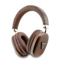 Casque Bluetooth Guess 4G Triangle Logo (Emballage ouvert - Satisfaisant Bulk) - Marron