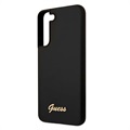 Coque Samsung Galaxy S22+ 5G Guess Silicone Script - Noire