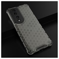 Coque Hybride Honor 70 Pro Honeycomb Armored - Noire